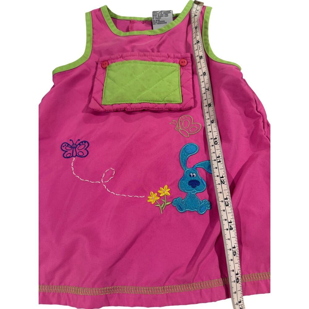 Vintage Blues Clues Dress Y2k 1990s Toddler 2T - Picture 8 of 8